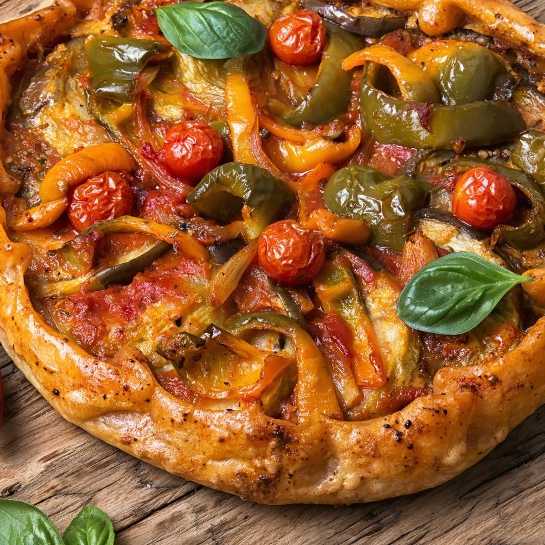 Pizza aux légumes