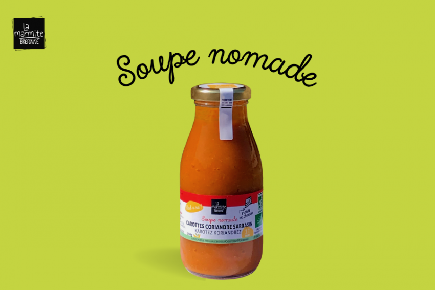 Soupe Bio Carottes coriandre et graines de sarrasin (250ml