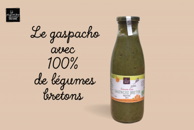 Gaspacho Breton Courgettes concombre menthe (750ml)