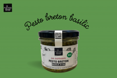 Pesto Breton au sarrasin Wakamé & Basilc (90 g)