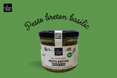 Pesto Breton au sarrasin Wakamé & Basilic (90 g)