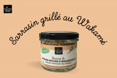 Graines de sarrasin grillées au Wakamé breton (70 g)