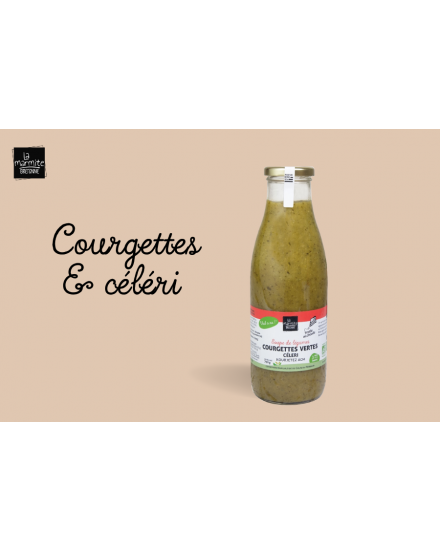 Soupe Courgettes Vertes & Céleri (750ml)