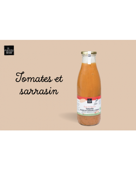 Soupe Tomates Graines de sarrasin & basilic (750 ml) 