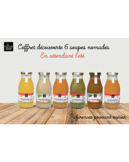 Coffret En attendant l'été 6 soupes nomades (6 x 250ml)